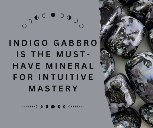 Indigo Gabbro is the Must-Have Mineral for Intuitive Mastery