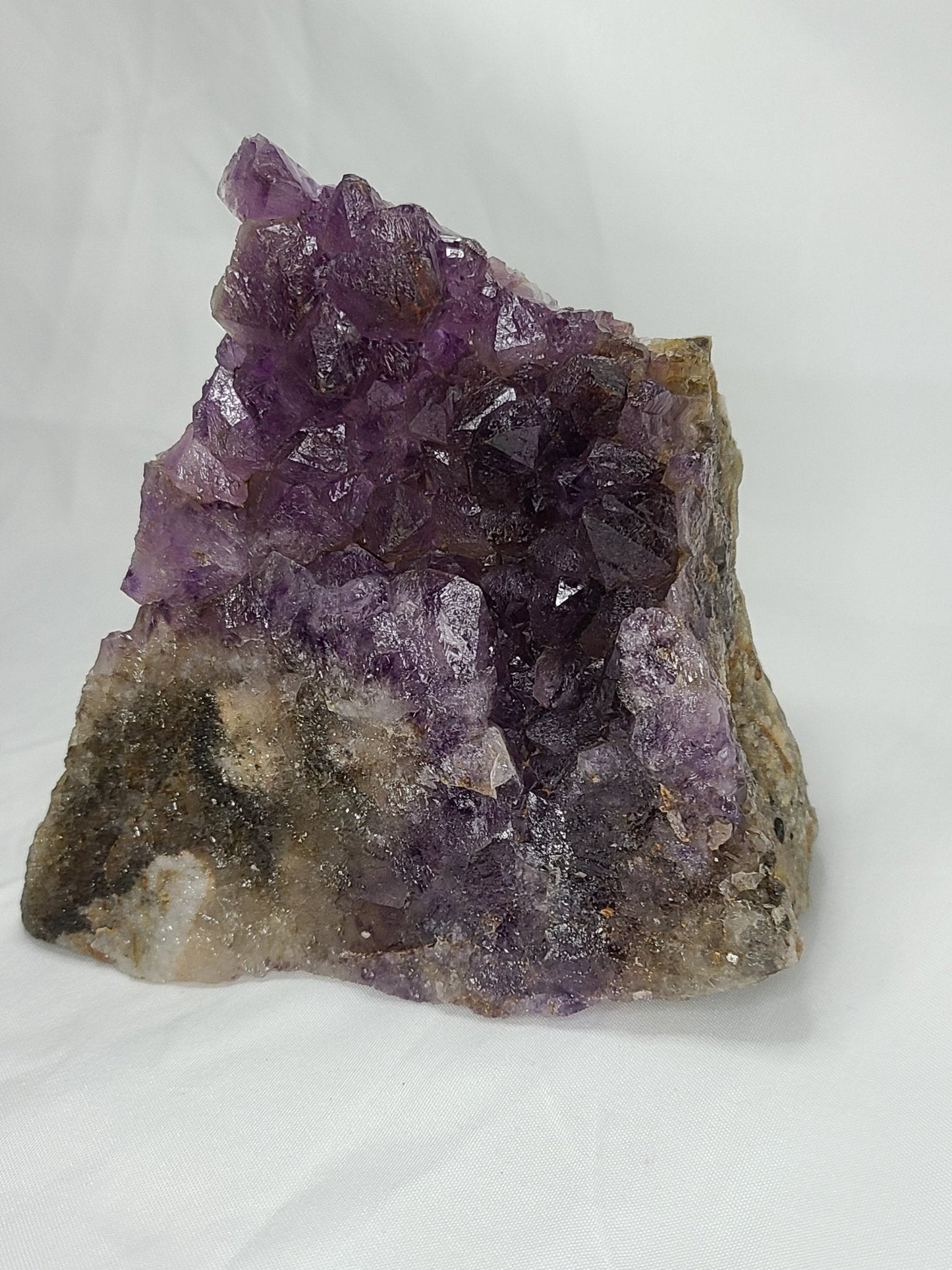 Deep Purple Amethyst with Agate - Earth's Emporium