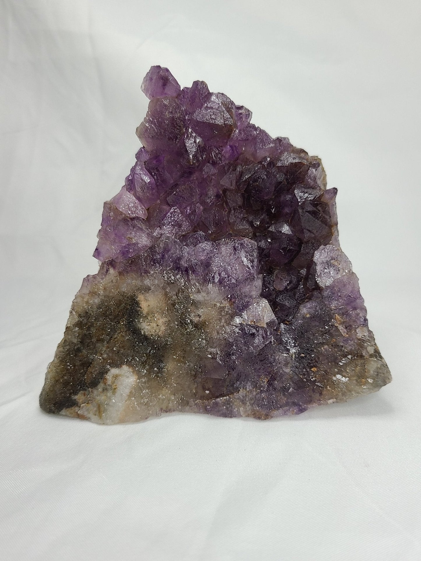 Deep Purple Amethyst with Agate - Earth's Emporium