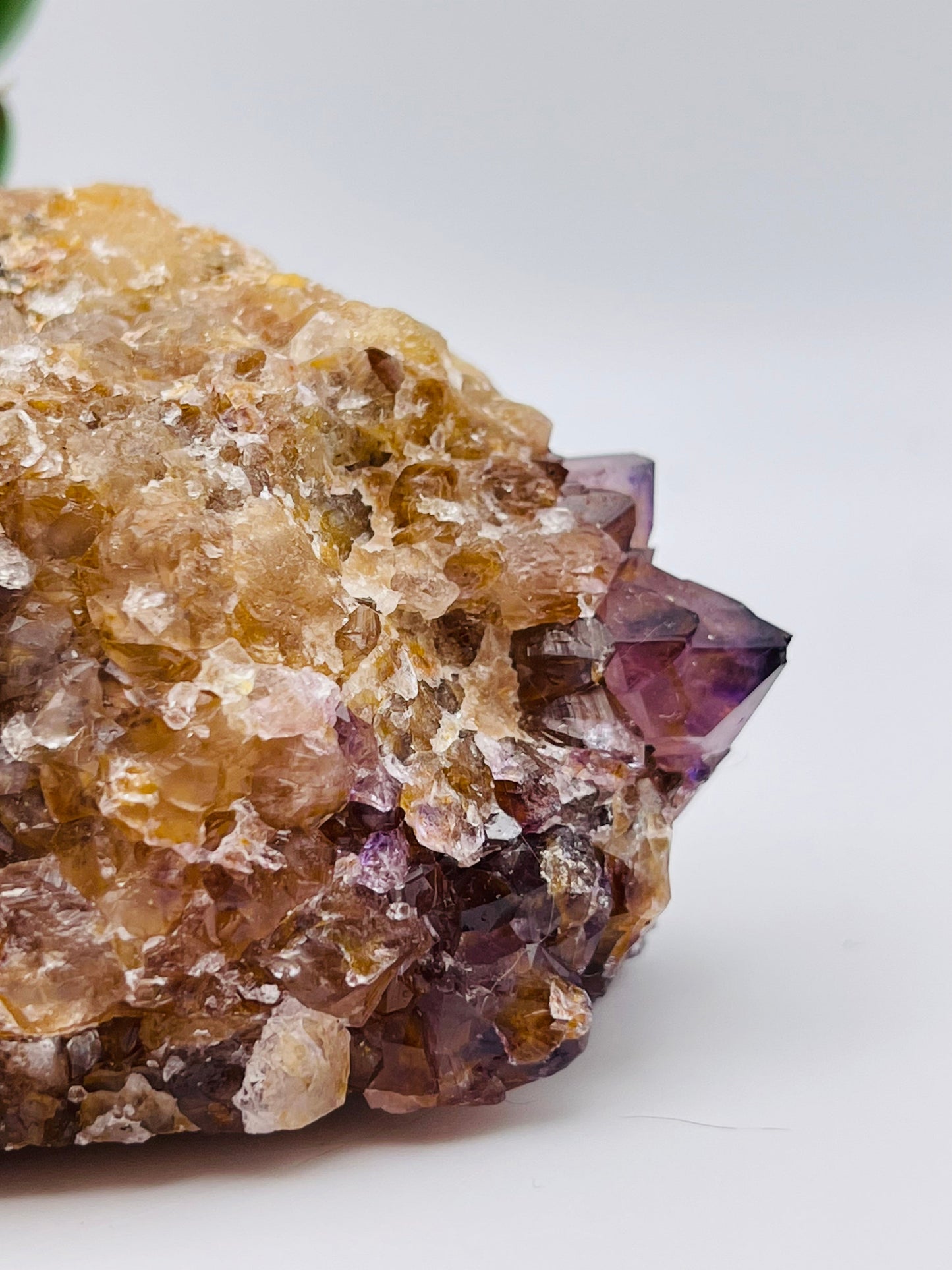 Citrine and Thunder Bay Amethyst