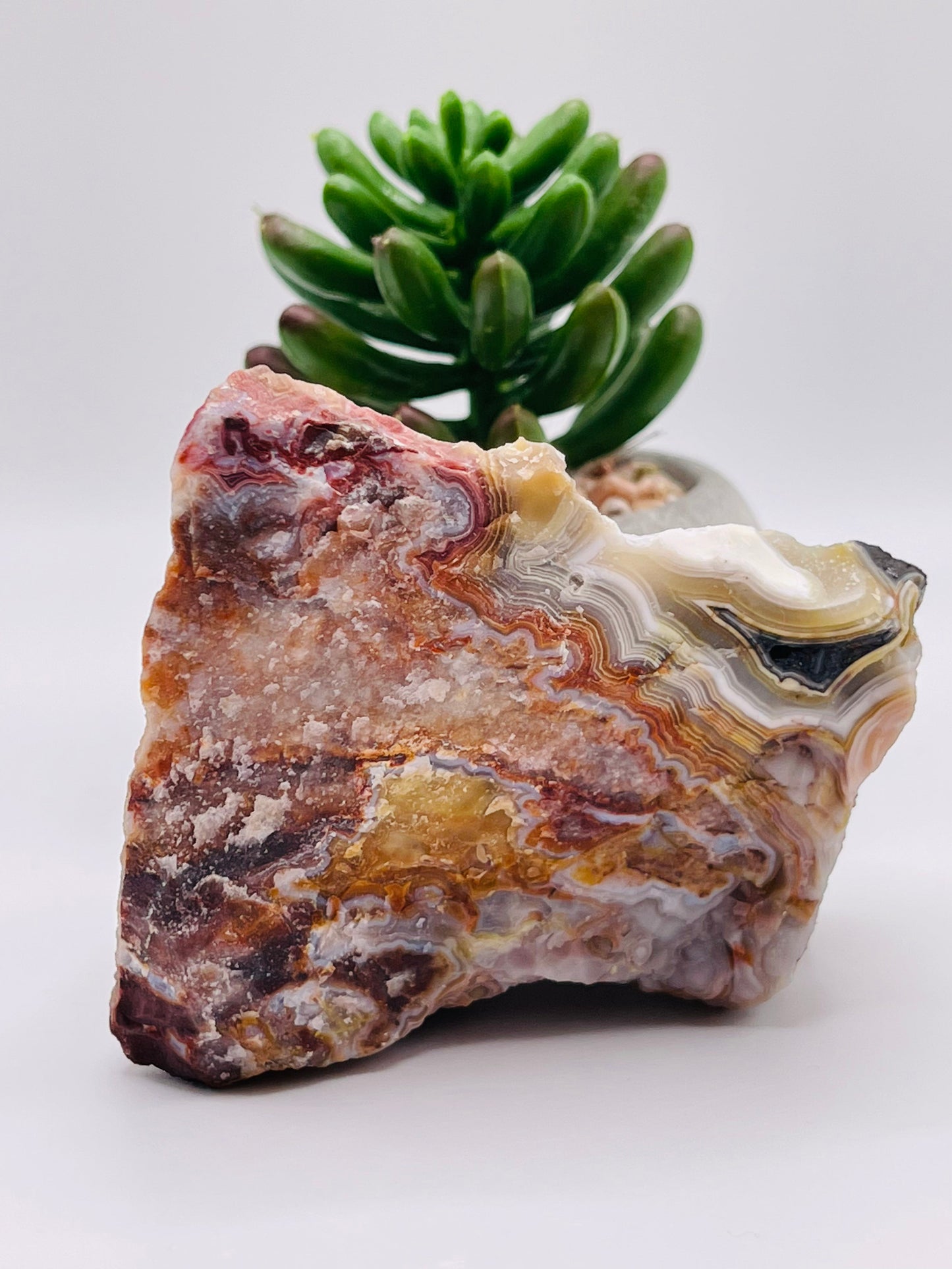 Raw Rincon Lace Agate