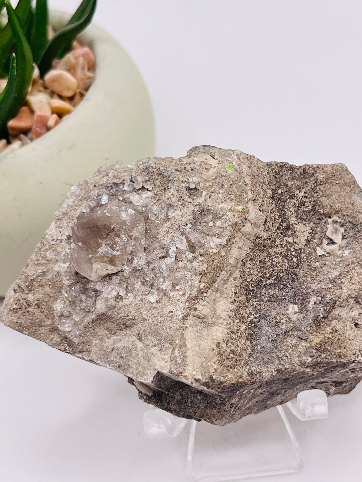 Herkimer Diamonds In Matrix