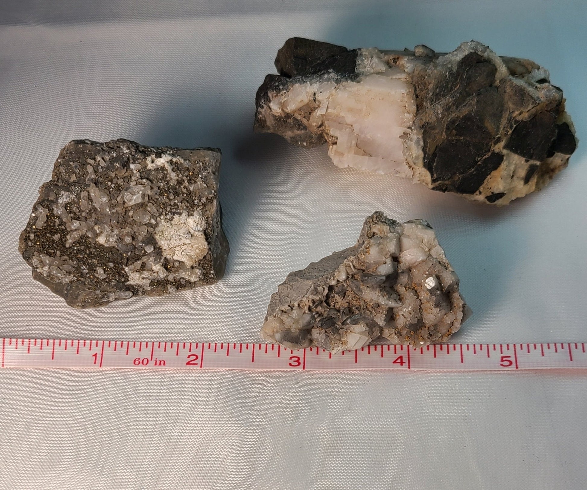 Lot of 3 Calcite Clusters - Earth's Emporium