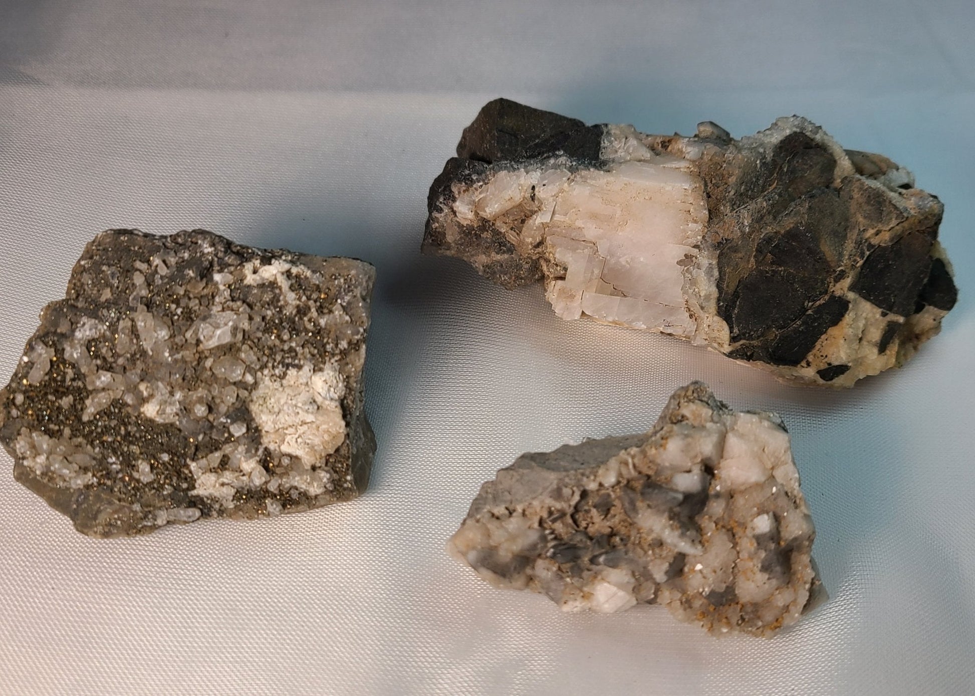 Lot of 3 Calcite Clusters - Earth's Emporium