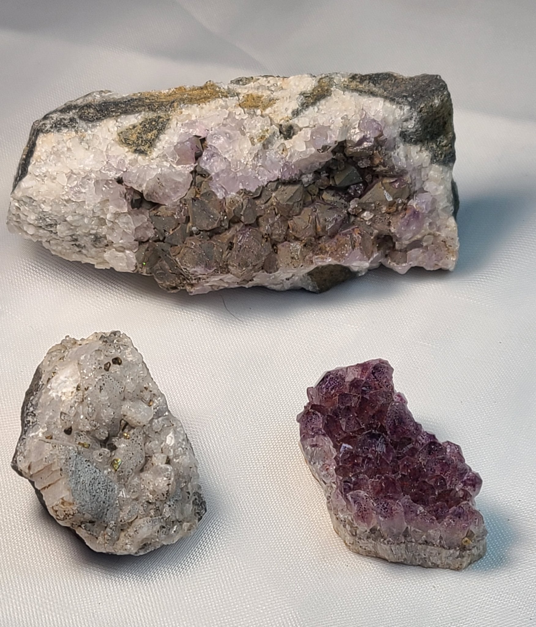 Lot of 3 Crystal Clusters - Earth's Emporium