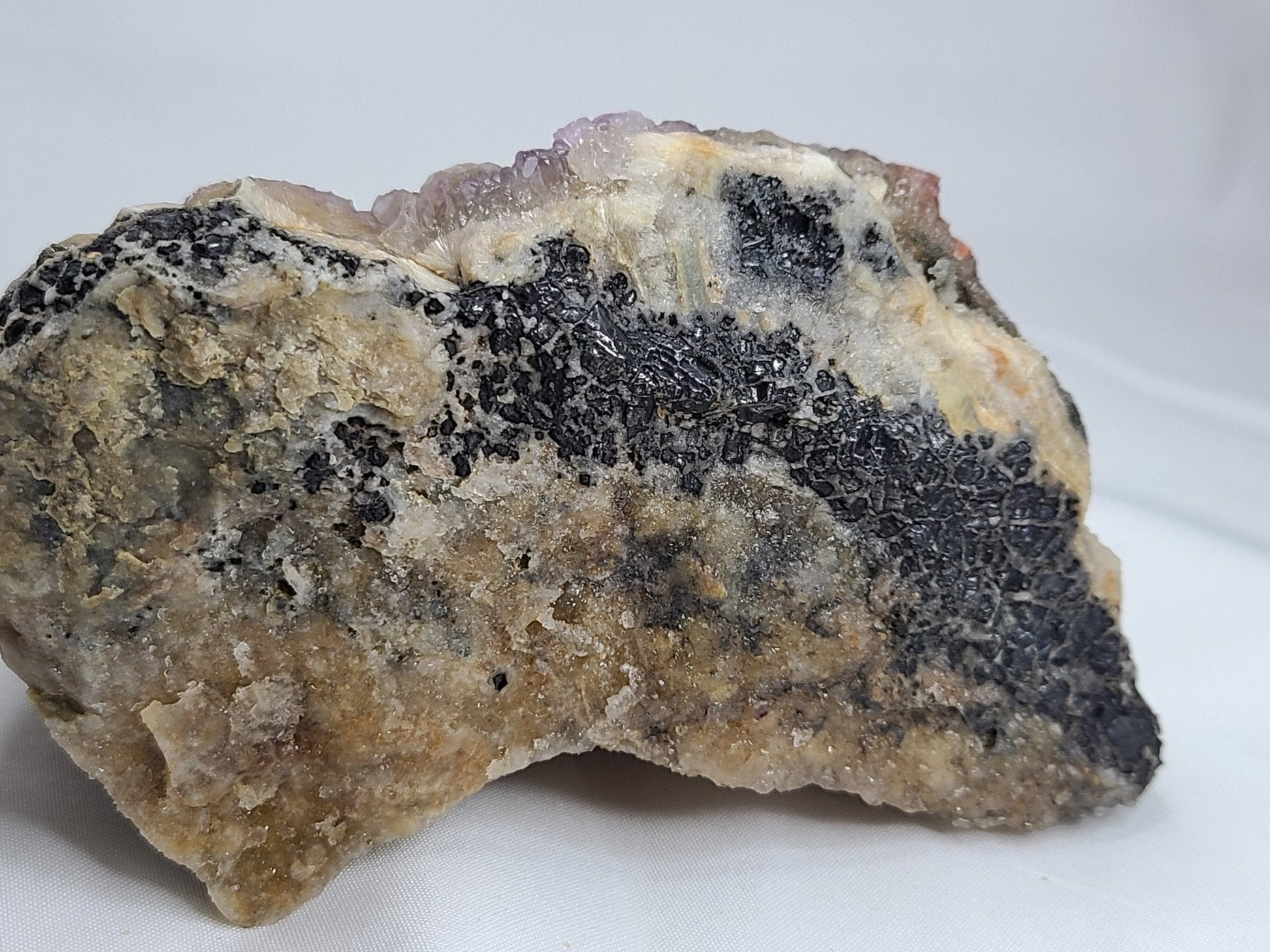 RARE! Baryte, Ametrine, Auralite 23, Galena & Druzy Quartz - Earth's Emporium