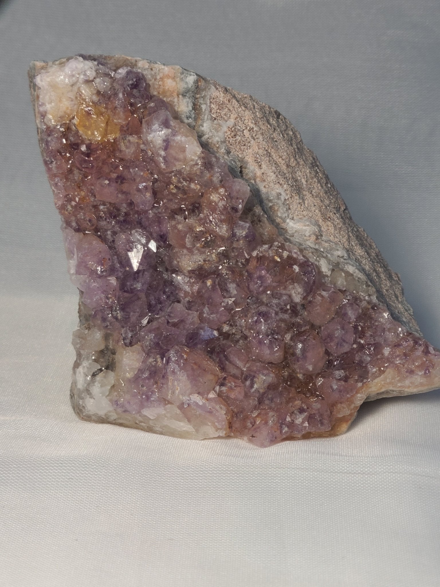 Raw Ametrine Auralite 23 Cluster - Earth's Emporium