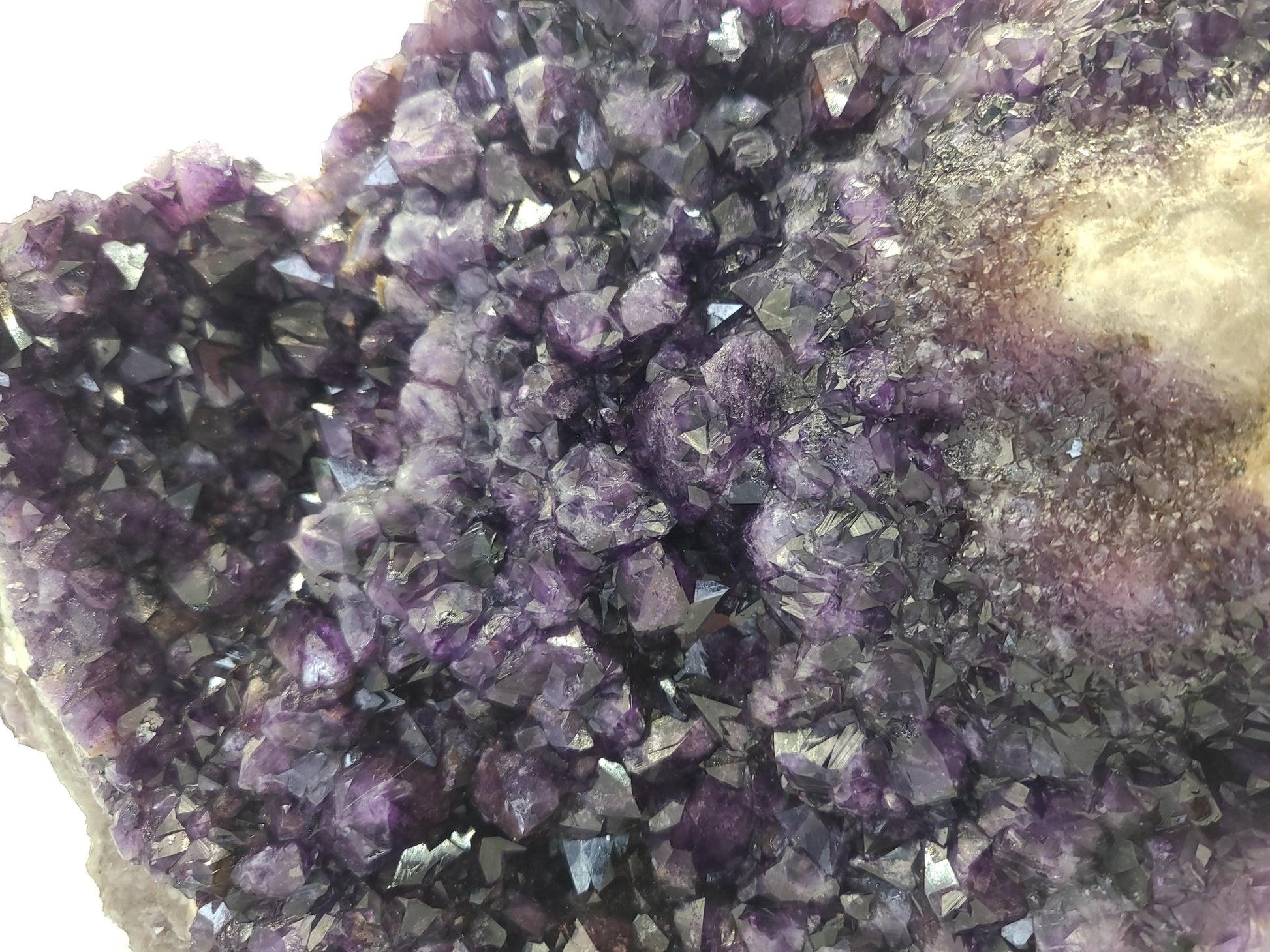 Double sided Blue Point & Red Chevron Elite Thunder Bay Amethyst - Earth's Emporium