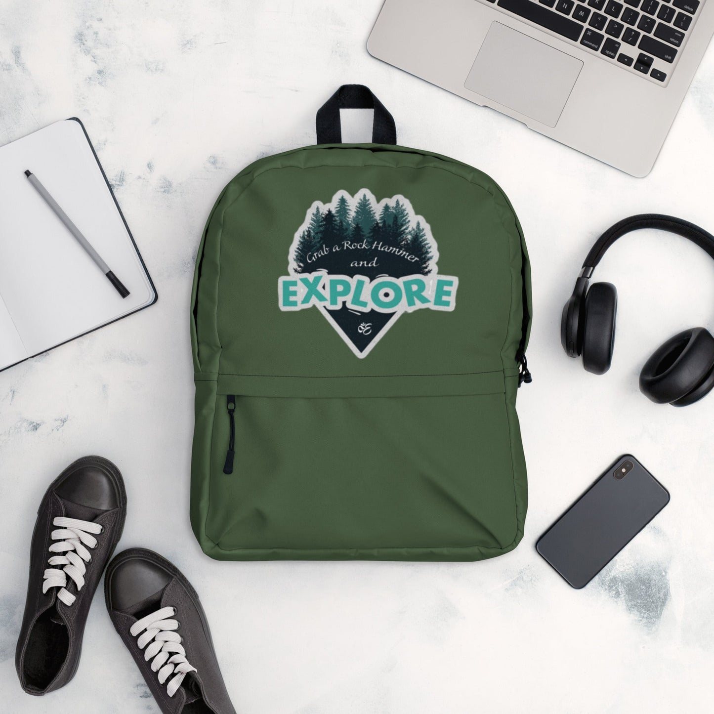 "Grab your Rock Hammer" Backpack - Earth's Emporium