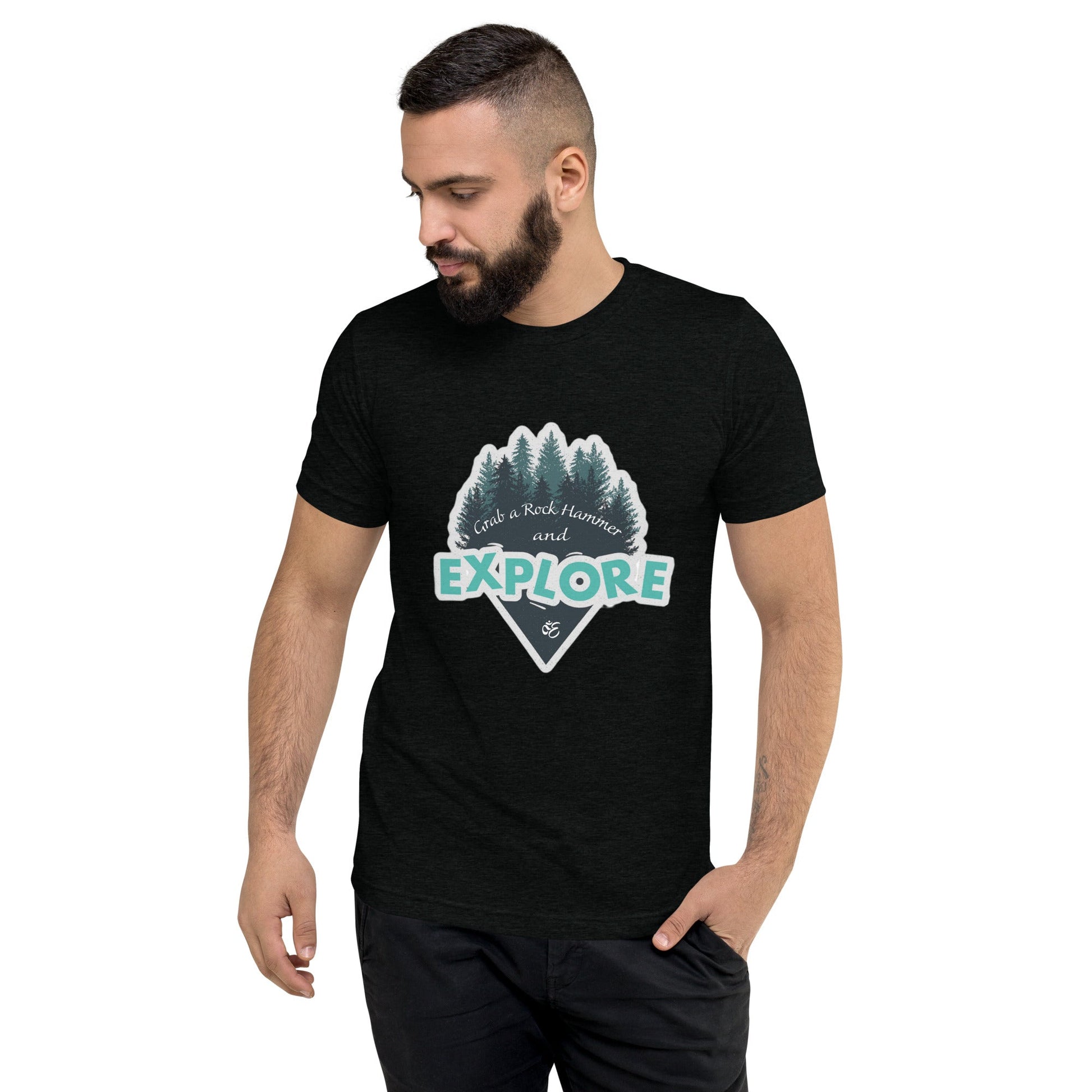 "Grab your Rock Hammer" Short sleeve t-shirt - Earth's Emporium
