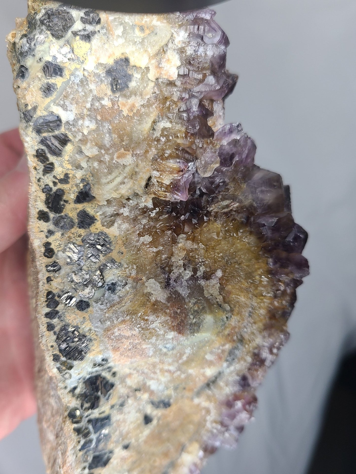 Large Auralite (Red Tip Amethyst & Galena) - Earth's Emporium