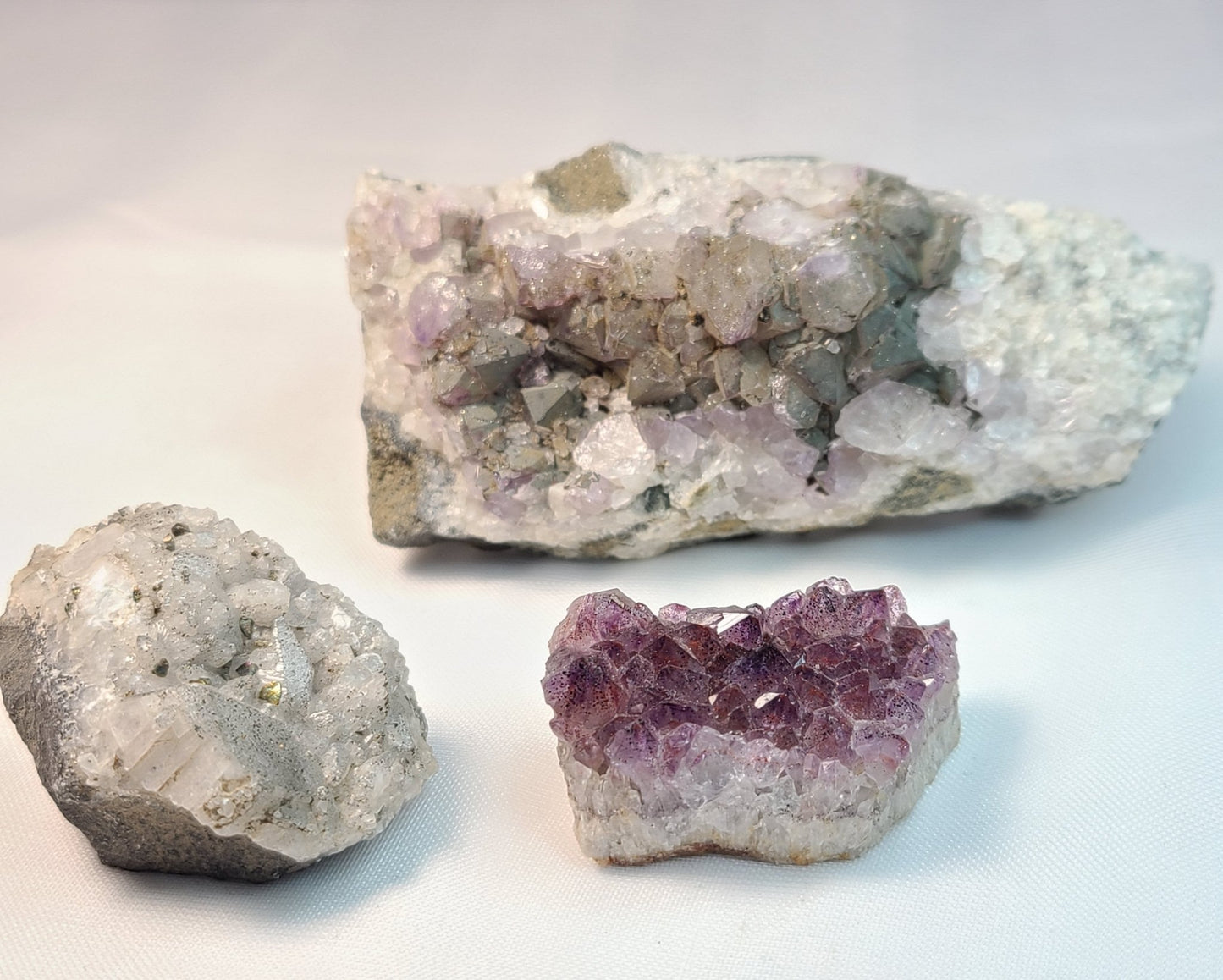 Lot of 3 Crystal Clusters - Earth's Emporium