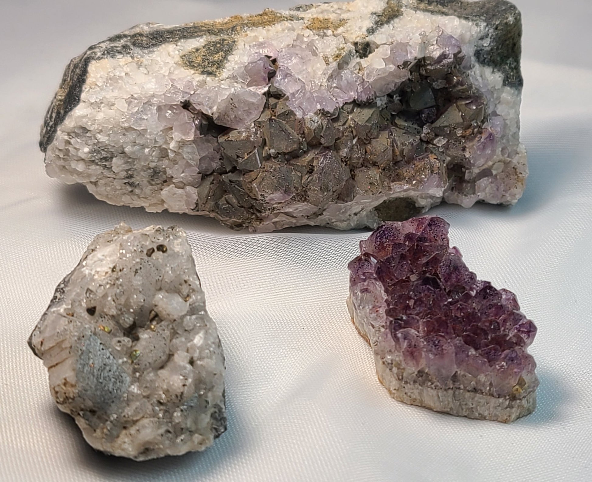 Lot of 3 Crystal Clusters - Earth's Emporium