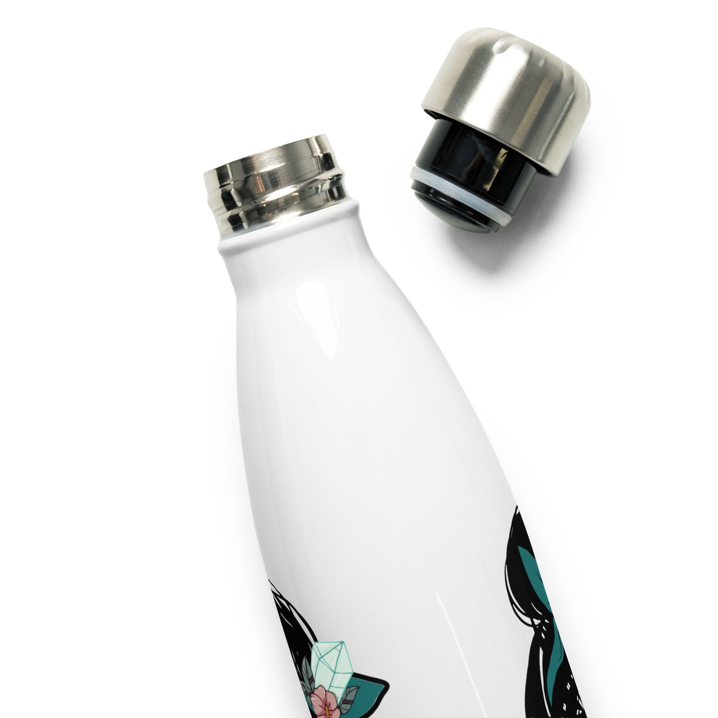 #crystallife Stainless Steel Water Bottle